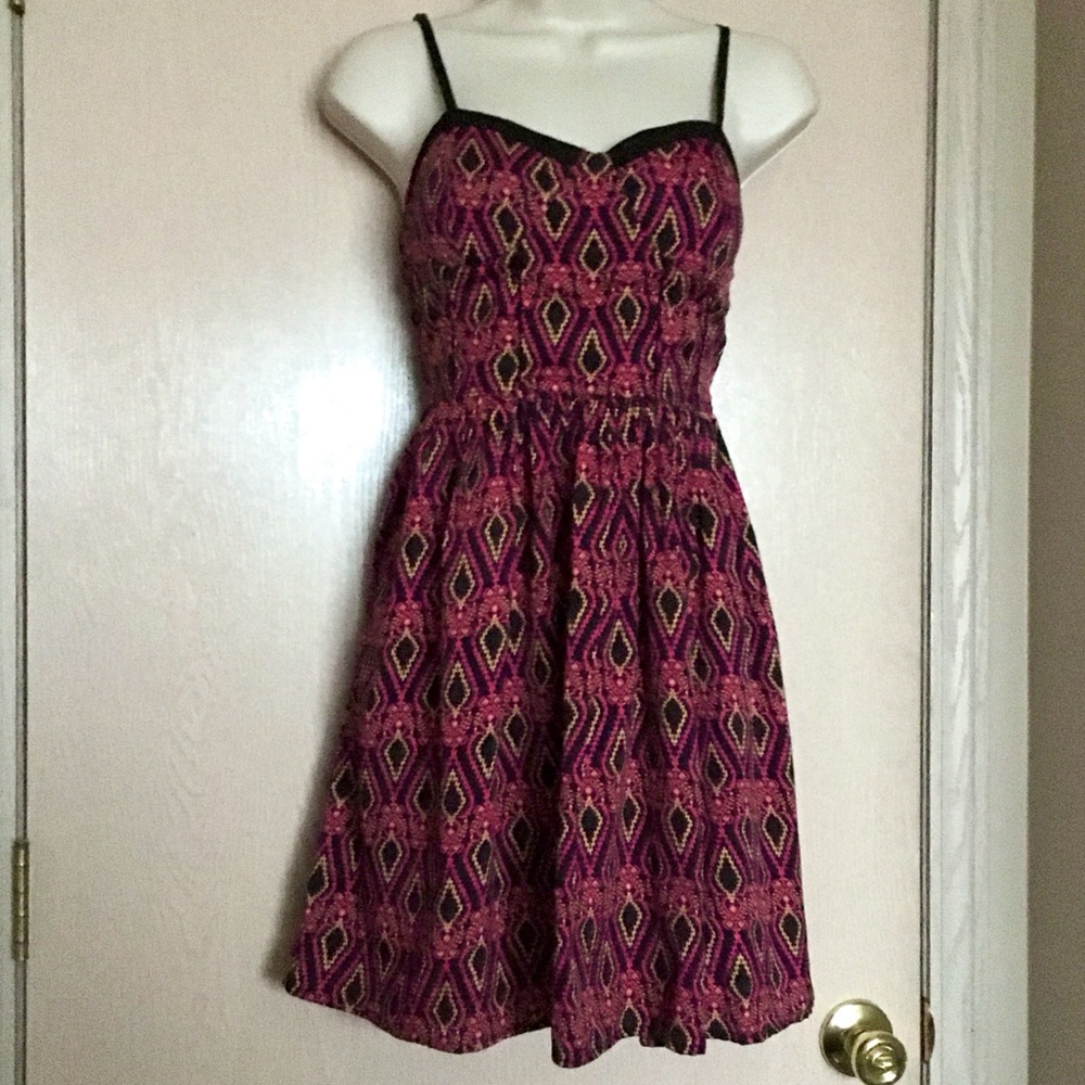 ❌DONATED❌Lightweight Colorful American Rag Dress - S - Picture 3 of 9